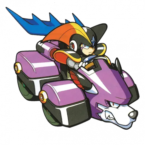 Duo Forte Bass And The Menacing Dr Wily From Megaman Mega Man Battle And Chase Png Menacing Transparent