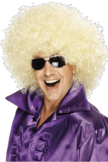 Download Big Blonde Afro Wig Afro Blonde Png Afro Transparent