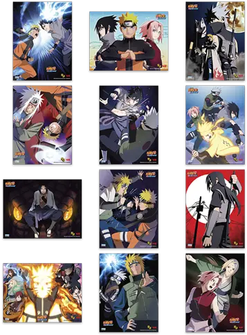 Naruto Shippuden Poster Book Naruto Poster Png Cartoon Icon Pack