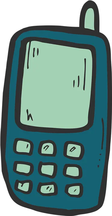 Phone Cartoon Icon Keypad Phone Cartoon Png Phone Computer Tablet Icon Free png