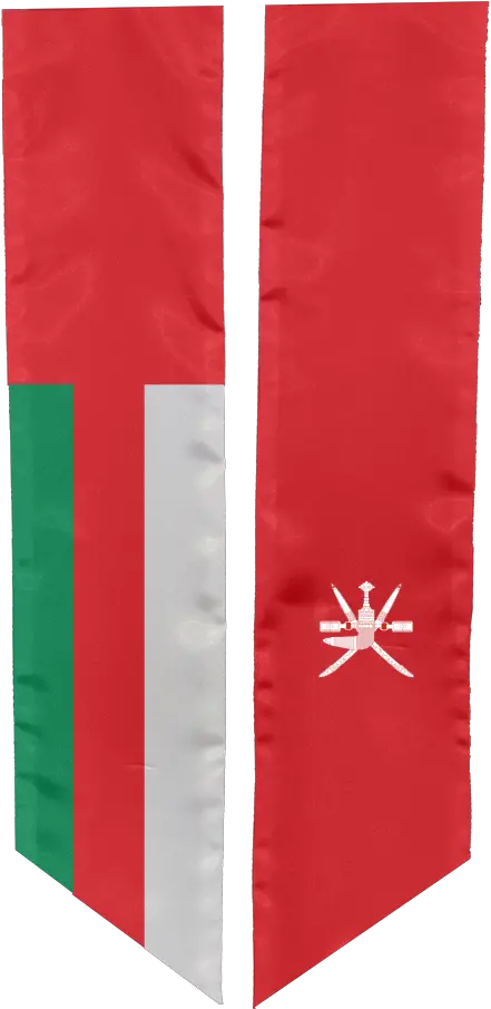 Study Abroad Sash For Oman Oman Flag Full Size Png Oman Flag Sash Png