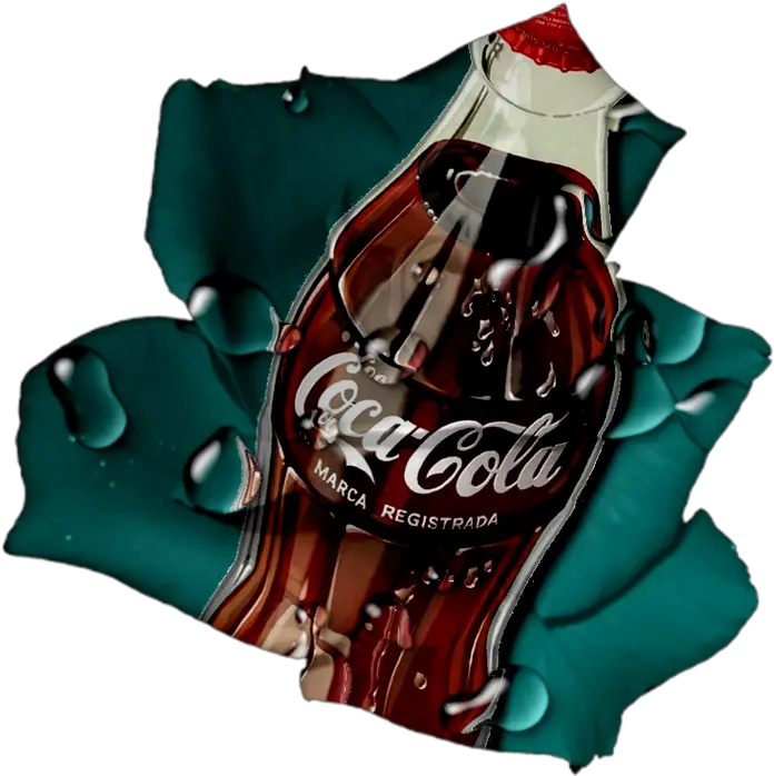 Monica Michielin Alphabets Lumpy Blue Coca Cola Coke Png Coke Bottle Icon