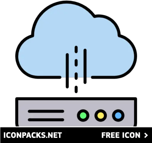 Free Server Cloud Storage Icon Symbol Png Svg Download Amik Dcc Lampung Cloud Server Icon