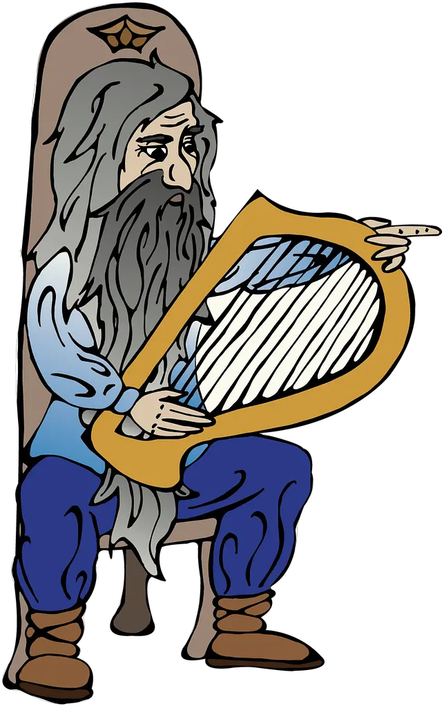 Thorin Dwarf Harp Free Image On Pixabay Thorin Harp Png Dwarf Png