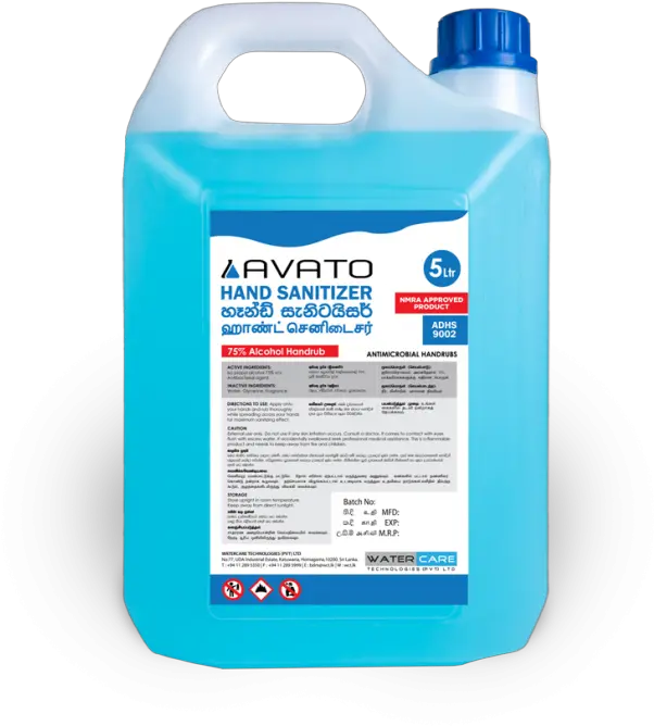 Avato Hand Sanitizer 5l Hand Sanitizer 5l Sri Lanka Png Hand Sanitizer Png
