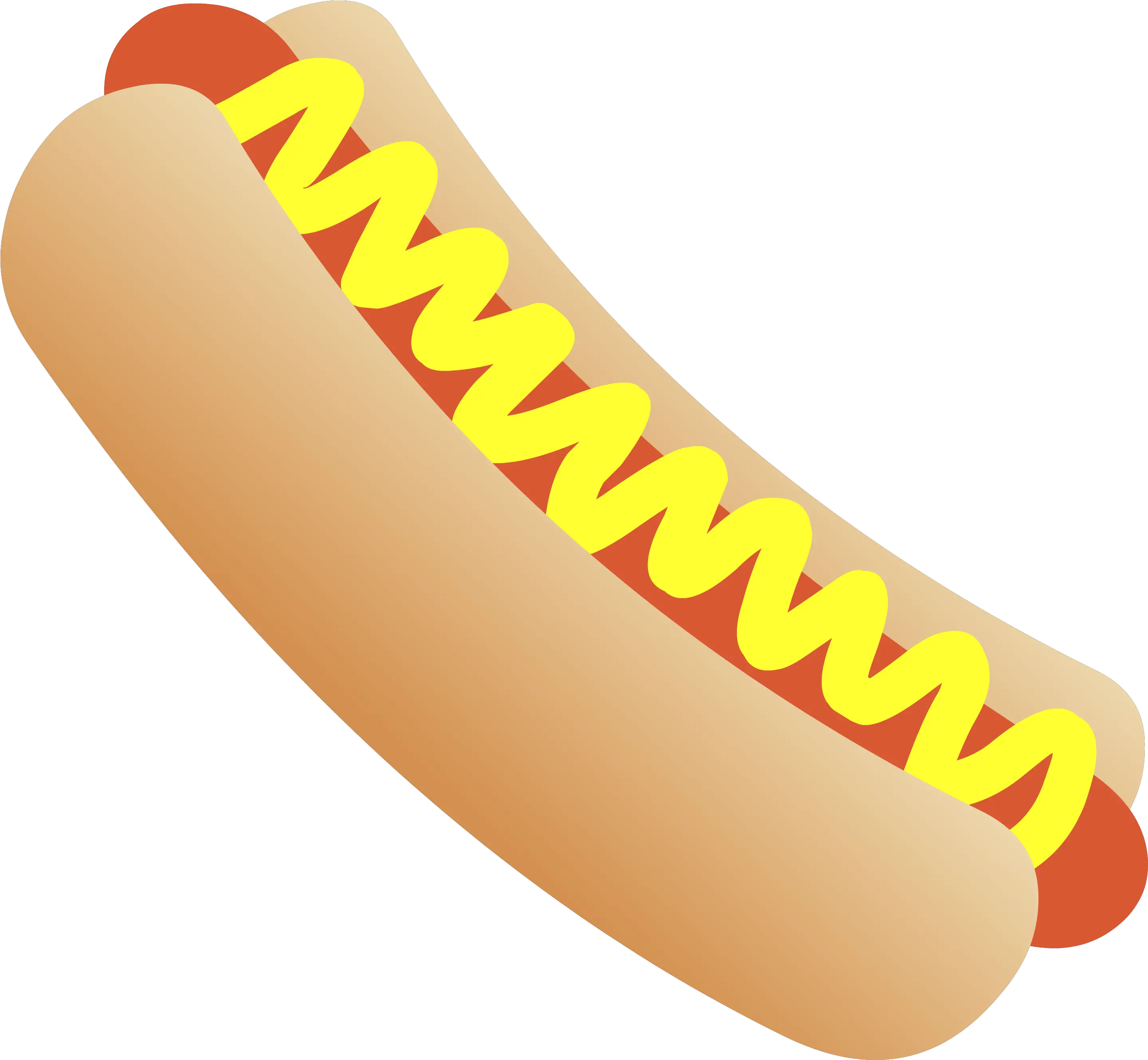 Hot Dog Hotdog Vector Clipart Clipartingcom 4th Of July Food Clipart Png Hot Dog Transparent Background