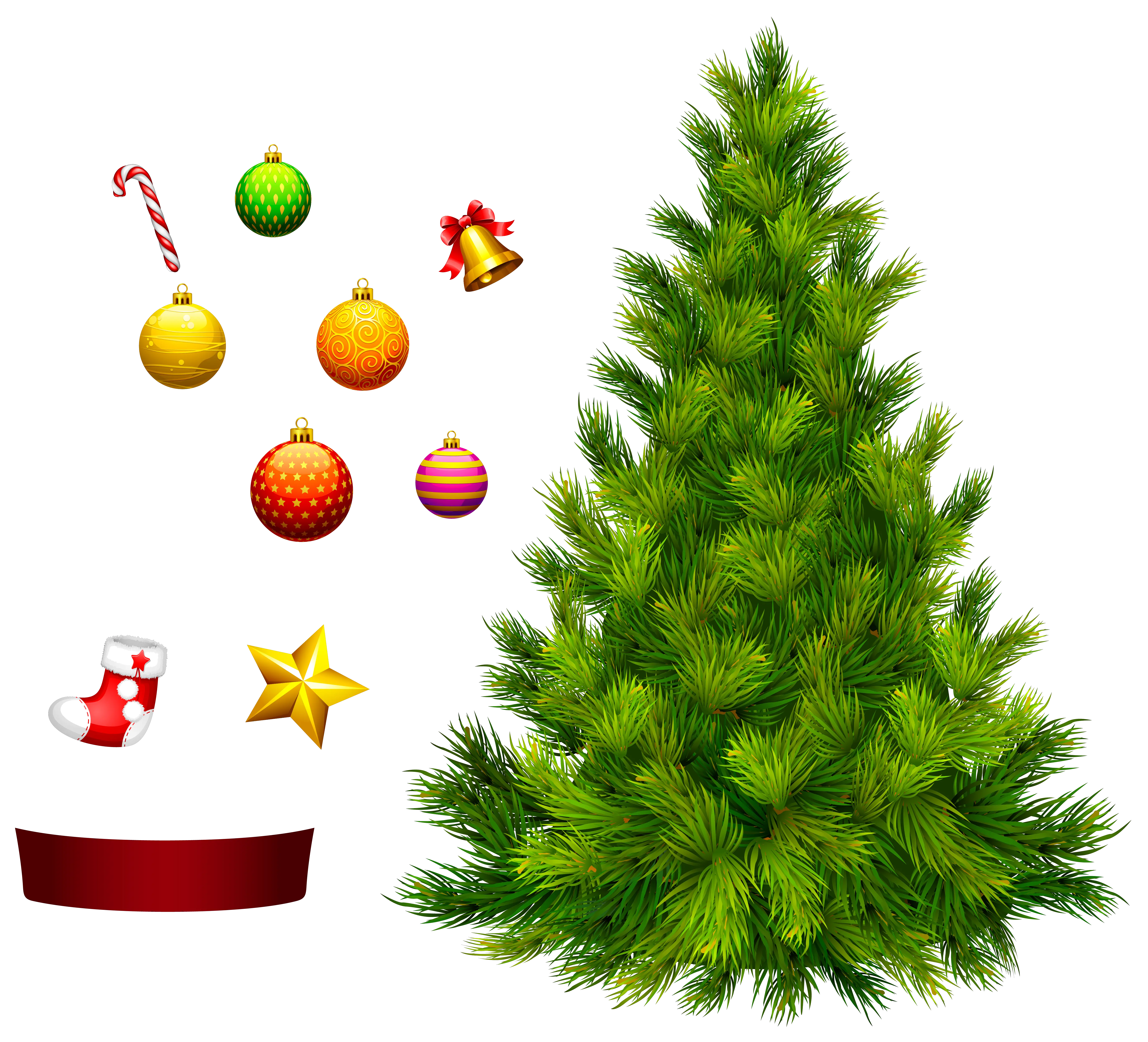 Christmas Tree Clipart Decorative Christmas Tree No Png Format Christmas Tree Png Christmas Tree Clipart Transparent png