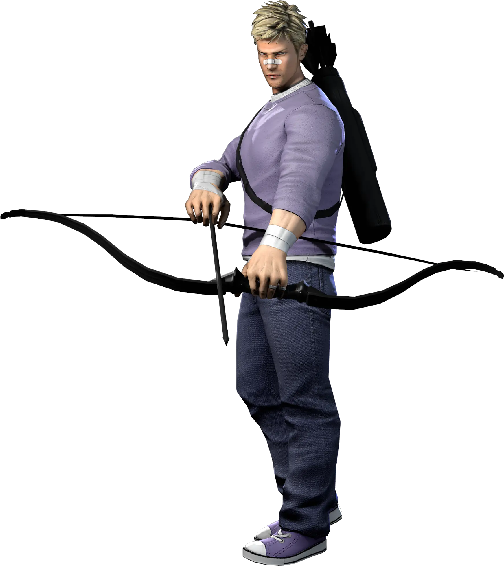 Marvel Heroes 2016 Clint Barton Iron Man Gambit Costume Marvel Heroes Hawkeye Costumes Png Hawkeye Png