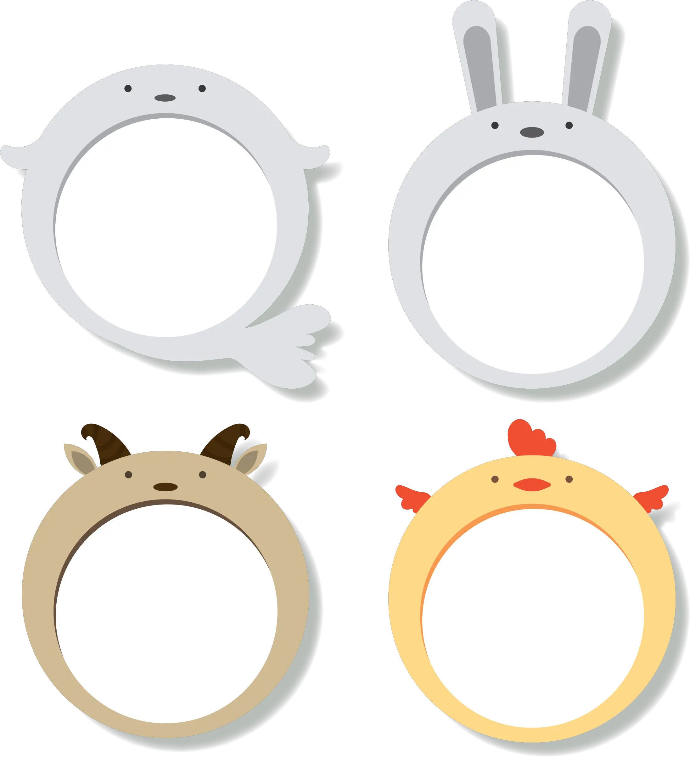 Cute Animal Frame Transprent Cute Animals Circle Frame Png Circle Frame Png Cute Circle Frame Png png