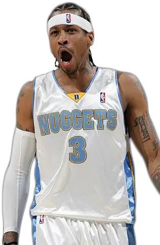 Allen Iverson Jaw Drop Allen Iverson Nuggets Png Allen Iverson Png