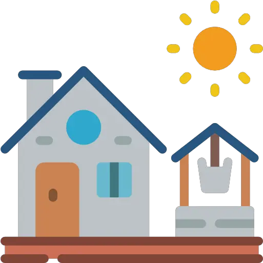 Farm House Free Buildings Icons Vertical Png Farm House Icon