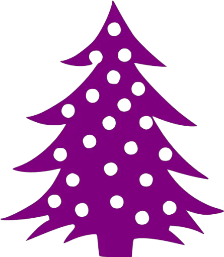 Purple Christmas 15 Icon Free Purple Christmas Icons Orange Christmas Tree Png Transparent Christmas Tree Icon png