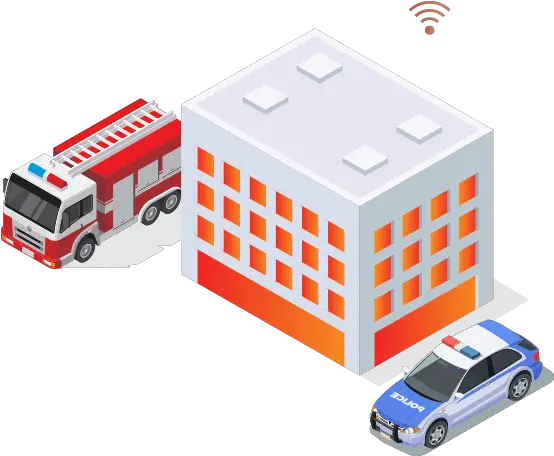 Services Das Systems Inc Wireless Repeaters Errcs Police Car Png Free Vector Building Icon