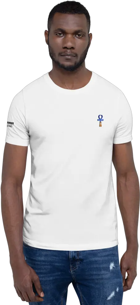 Ankh Life White Tee U2013 Remember Clothing Blacknificent T Shirts For Men Png White Tee Png