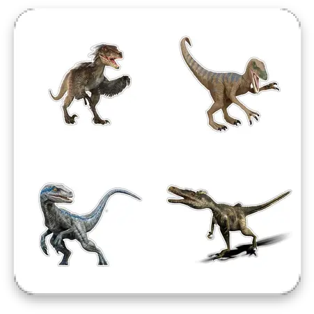 Download Velociraptor Whatsapp Stickers Apk Free Tyrannosaurus Png Velociraptor Icon