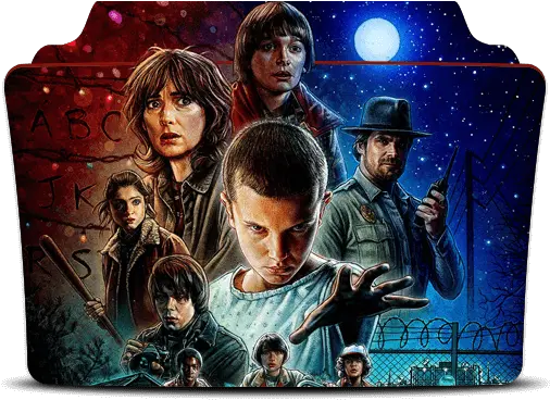 Stranger Things Tv Series Folder Icon Stranger Things Png Stranger Things Folder Icon