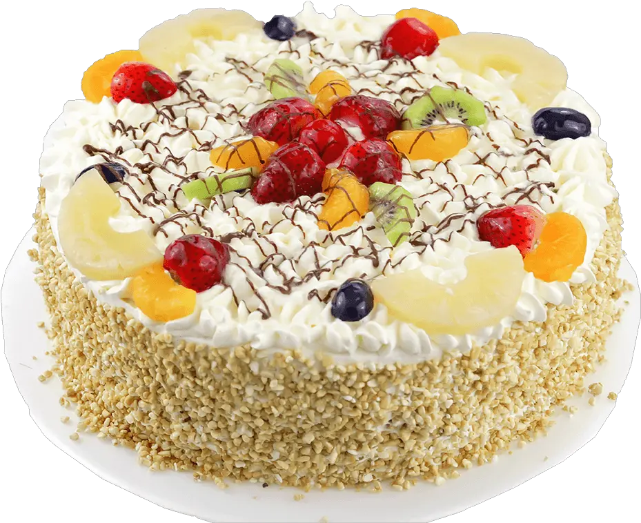 Download Hd Slagroom Cake Fruit Cake Transparent Png Image Fruit Cake Cake Transparent png