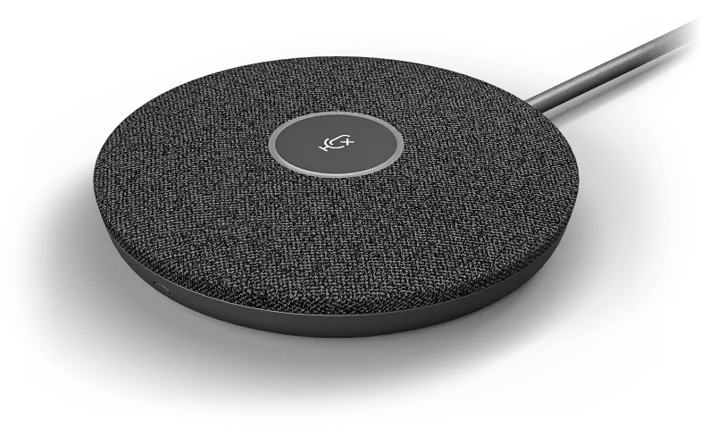 Logitech Rally Mic Pod Logitech Mic Pod Png Muted Mic Icon