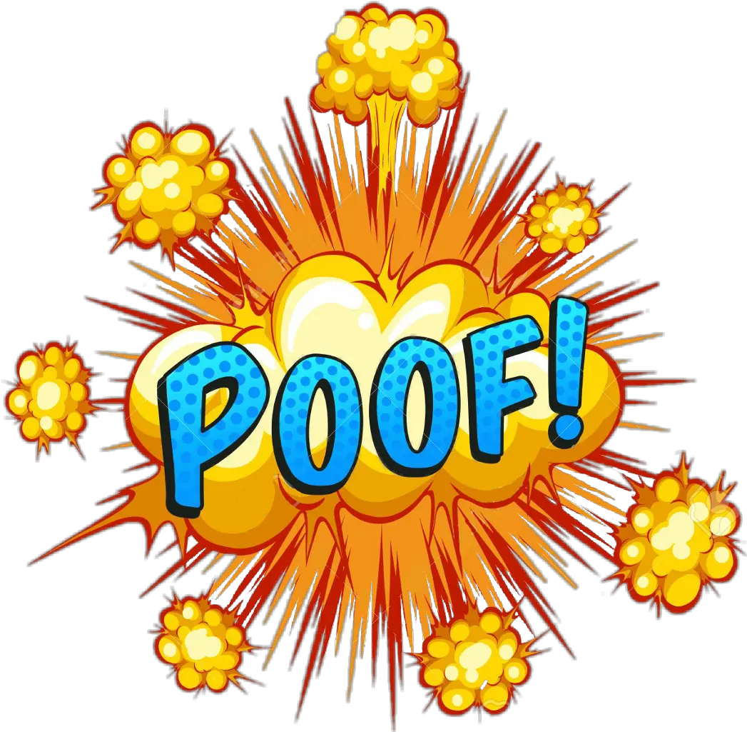 Poof Emoji Speechbubble Bubble Speech Word Bingo Png Poof Png