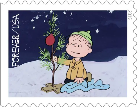 A Charlie Brown Christmas Stamps Usps Releases Never Thought It Was Such A Bad Little Tree Png Charlie Brown Christmas Tree Png