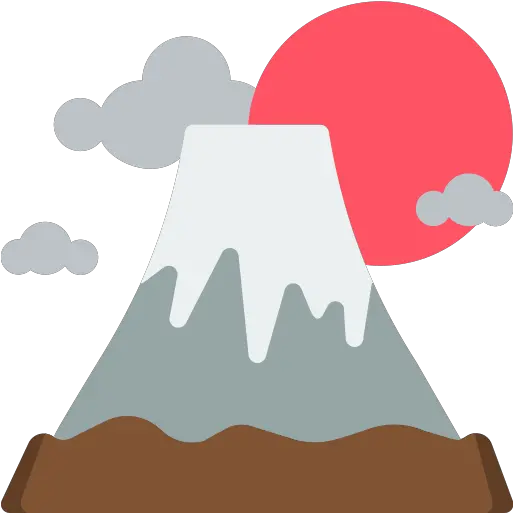Icon Yen Symbol Font Awesome Extinct Volcano Png Mt Fuji Icon