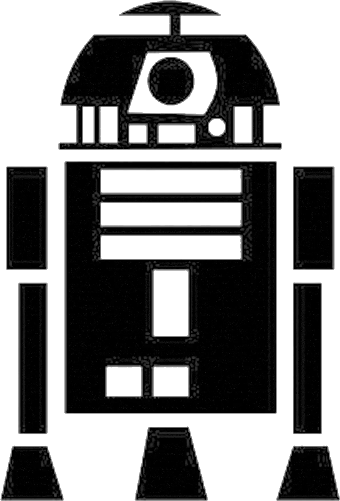 Starwars Clipart Logo Transparent Free For R2d2 Star Wars Cricut Png Star Wars Logos Vector