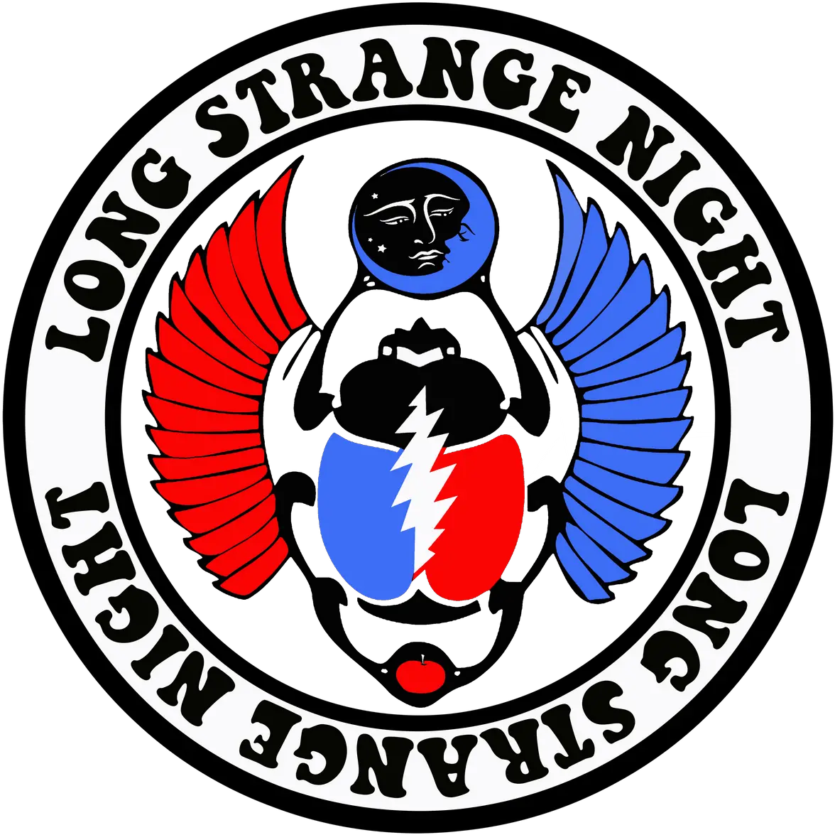 Long Strange Night Emblem Png Strange Music Logo