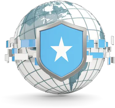 Globe With Shield Illustration Of Flag Somalia Immigration To Canada Vector Png Silver Shield Png