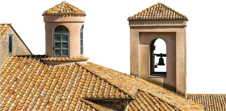 Italy House Roof Church Bell Png House Roof Png
