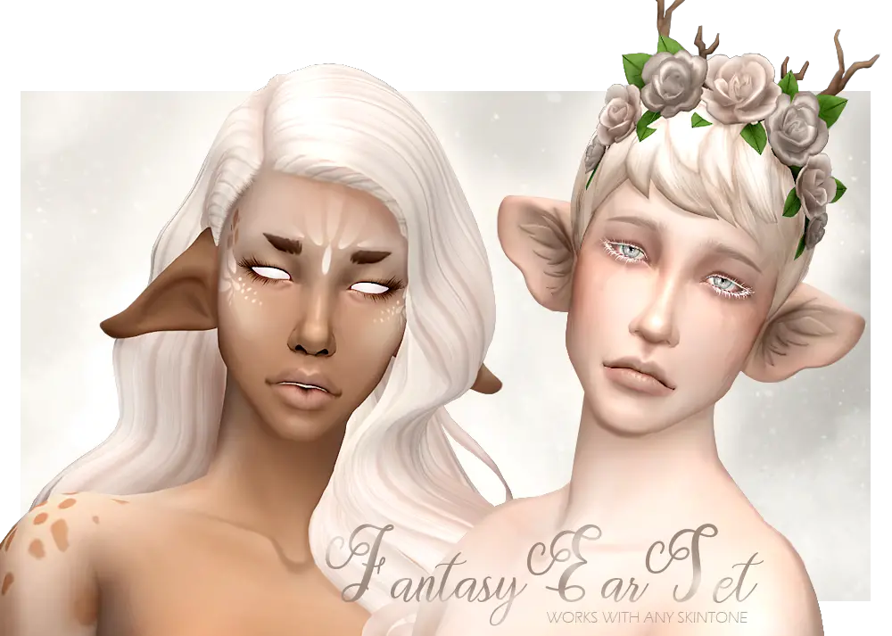 Elf Ears The Sims 4 The Sims 4 Love Life Asia Vietnam Sims 4 Sims 4 Ears Cc Png Elf Ears Png