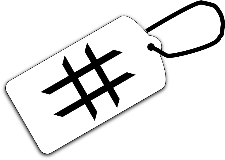 Download Free Png Hashtag Dlpngcom Cross Hashtag Png