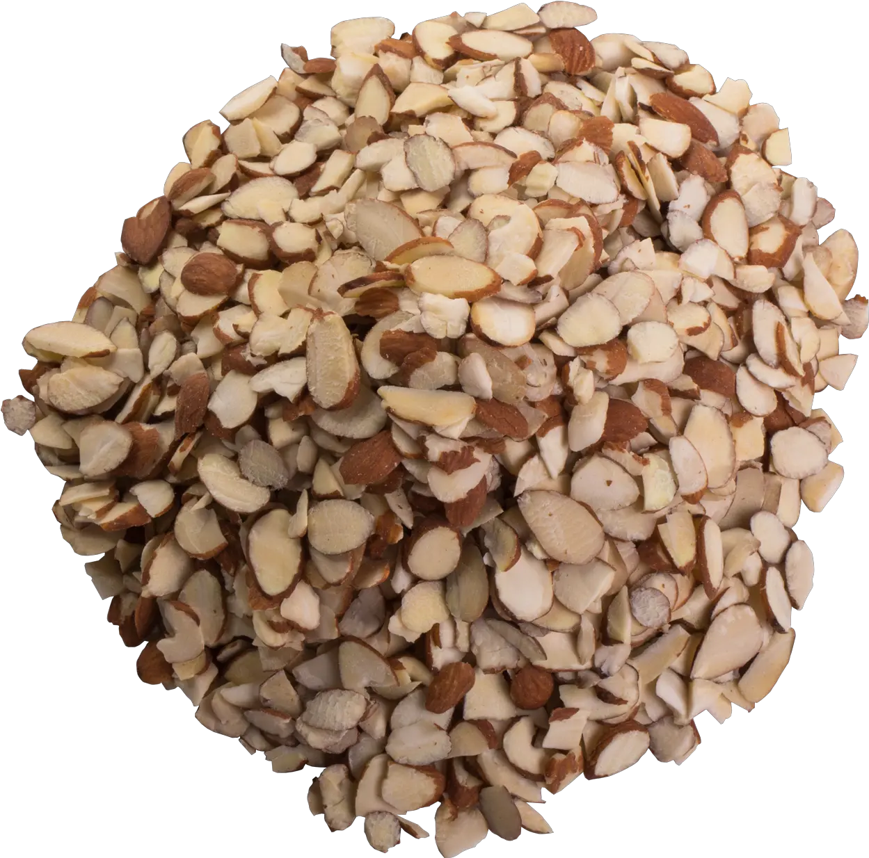 Sliced Almonds Natural Sliced Almonds No Background Png Almond Png