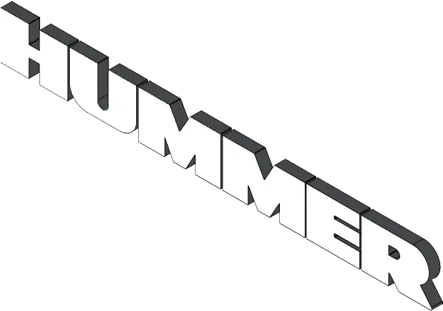 Hummer Logo Horizontal Png Hummer Logo