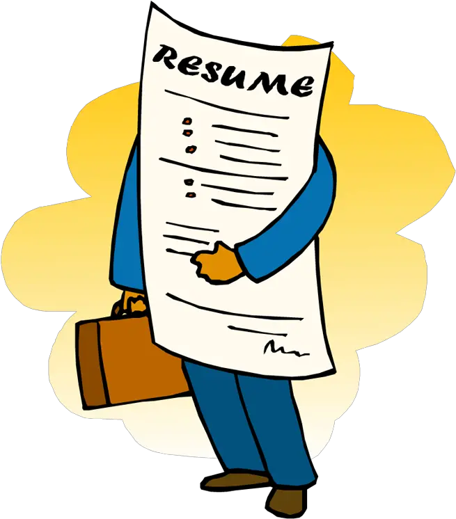 Job Resume Clipart Resume Writing Png Resume Png