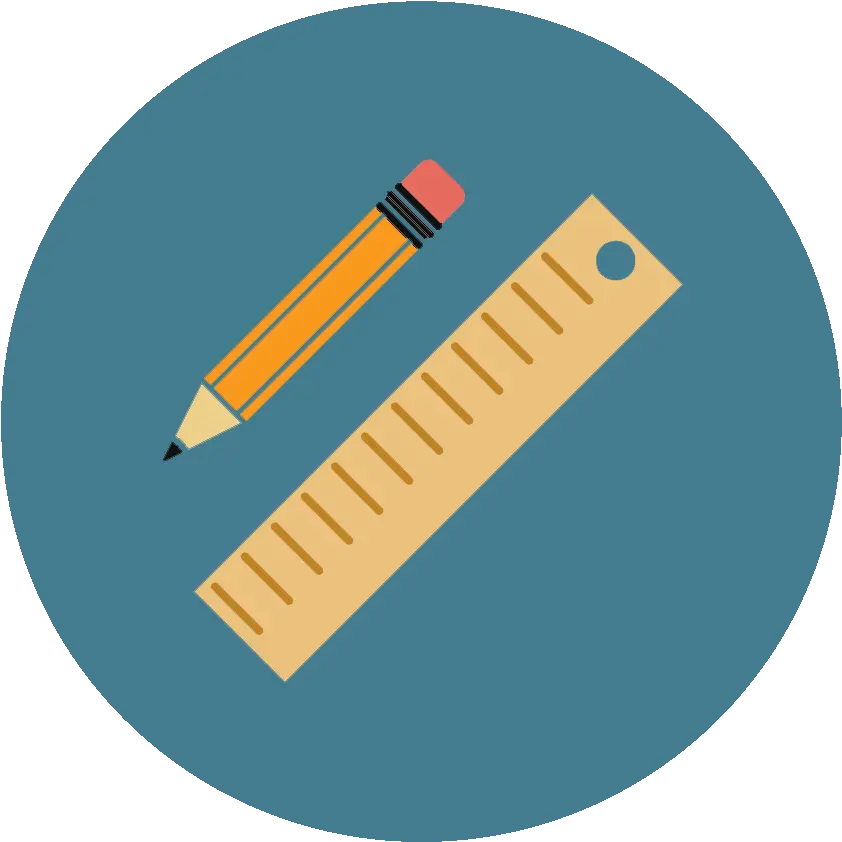 Signs Waldorf Md Waldorf Signs Inc Pencil Icon Circle Png Pencil And Ruler Icon