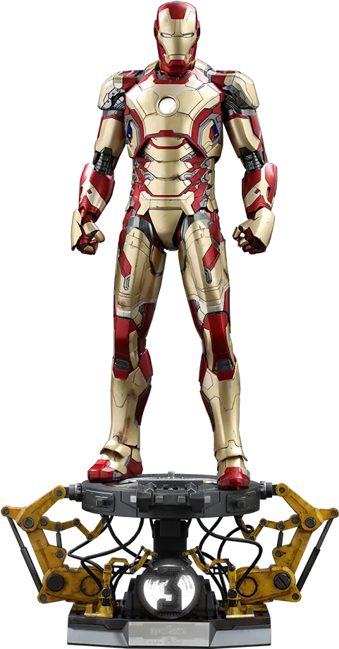 Sg Toys Iron Man Mark Xlii Version De Lujo Hot Toys Iron Man Mark 42 V2 Png Iron Man 3 Logo png