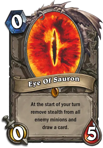 Lord Of The Rings Hearthstone Gallery Escapist Png Eye Sauron