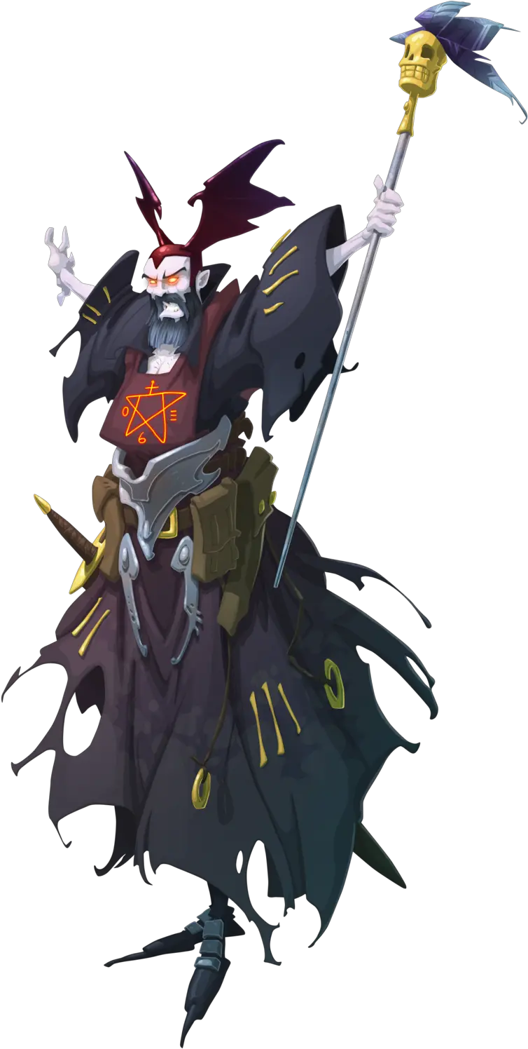 Download Hd Guillotine Games Sorcerers Vs Lord Tusk Ajax Massive Darkness Png Tusk Png