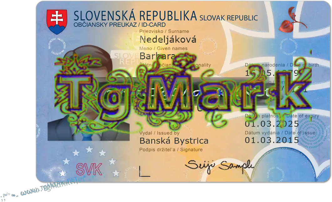 Slovakia Id Card Psd Template Photoshop Horizontal Png Jurassic Park Logo Template
