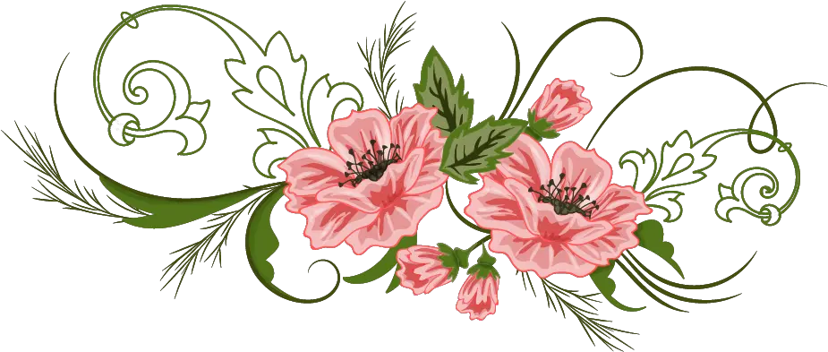 Download Flowers Vector Flower Full Size Png Image Pngkit Transparent Flower Vector Png Flowers Png Vector png