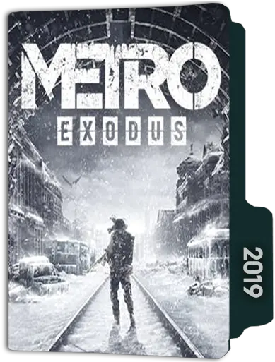 Metro Exodus Folder Icon Metro Exodus Icon Png Steam Icon Ico