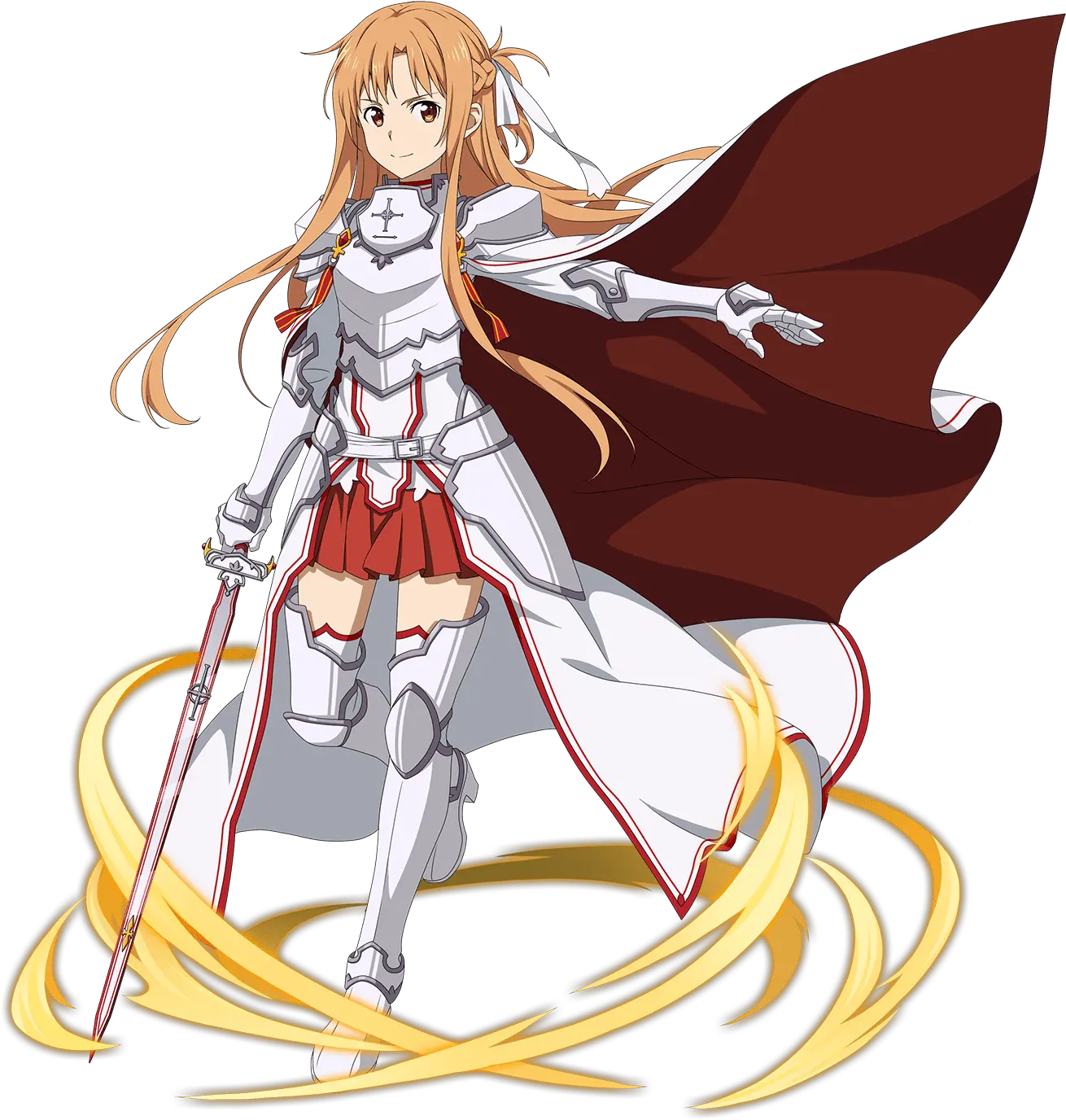 Asuna Sword Art Online Danbooru Sword Art Online Asuna Integrity Knight Png Asuna Transparent