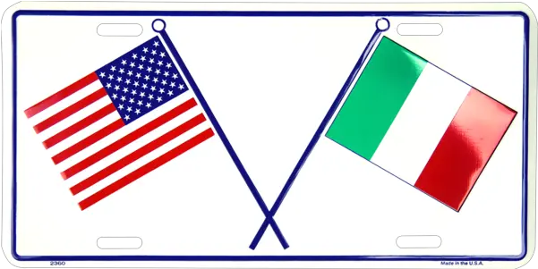 Download Hd Usa U0026 Italian Flags American Flag Transparent Danish And American Flag Png Usa Flag Png