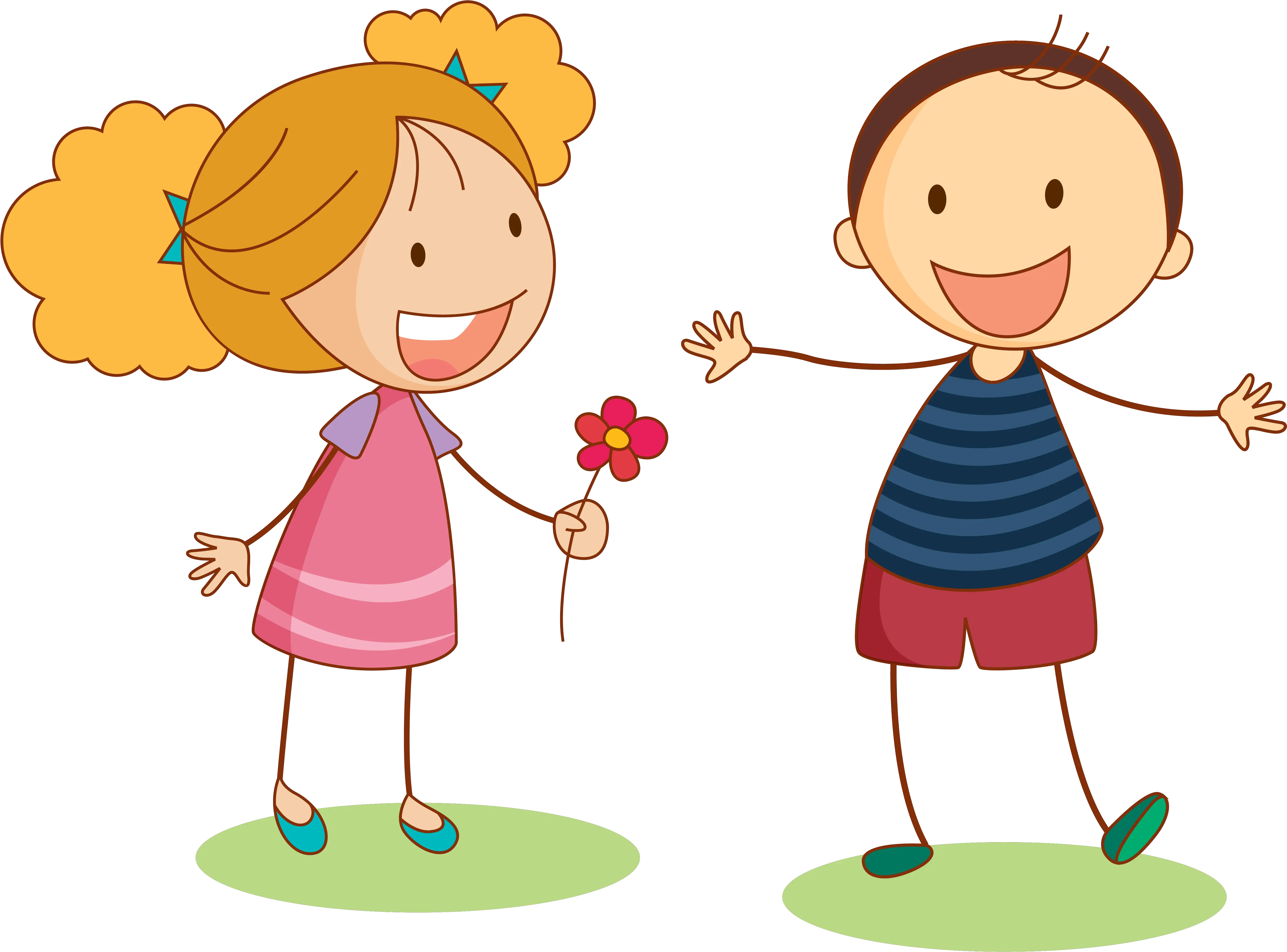 Child Clip Art Boy And Girl Png Transparent Png Full Cartoon Boy And Girl Png Child Png png