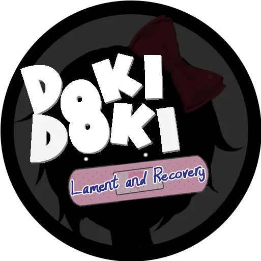 Doki Lament And Recovery Doki Doki Exit Music Logo Png Doki Doki Literature Club Logo Png