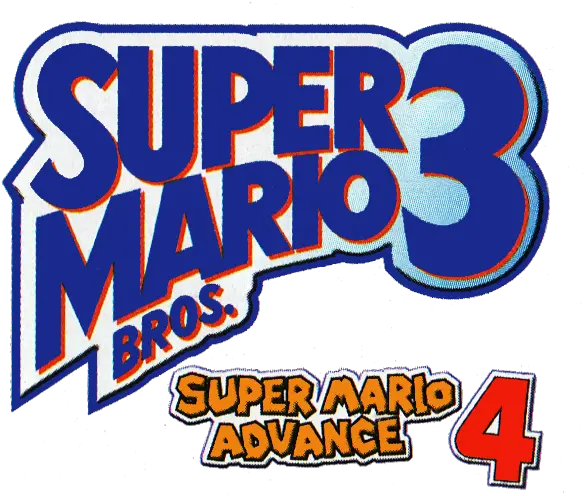 Super Mario Bros Super Mario Advance 4 Super Mario Bros 3 Logo Png Super Mario Galaxy Logo