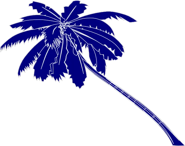 Blue Palm Tree Clip Art Vector Clip Art Palm Tree Vector Png Palm Tree Clip Art Png