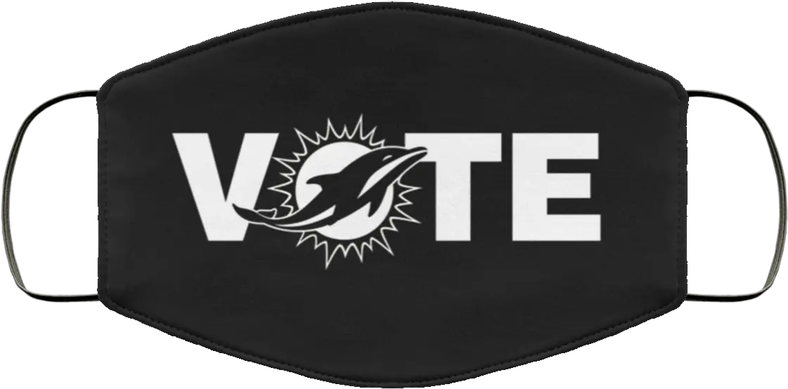 Miami Dolphins Vote Face Mask Miami Dolphins New Png Miami Dolphins Png