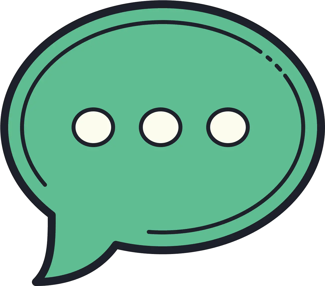 Speech Bubble Icon Oval Clipart Full Size Clipart Dot Png Talk Bubble Icon