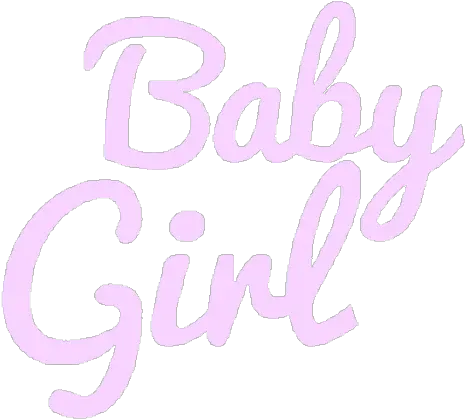 Babygirl Pink Cute Cutie Girly Png Text Calligraphy Girly Png